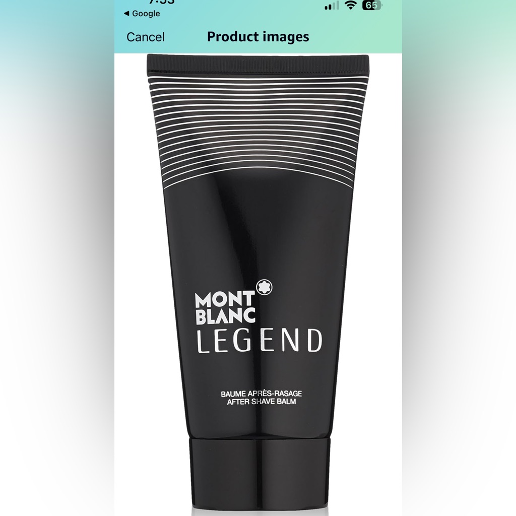 Montblanc Legend After Shave Fragrant Repairing Balm 150ml 507fl OzNew No Box